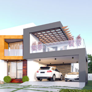 VILLA G is 2-Storey 4-Bedroom MANSION Design